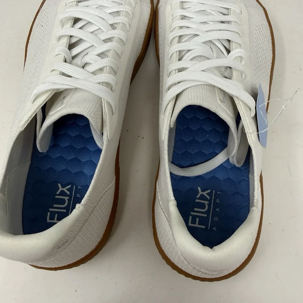 Flux Adapt Trainer Breathable Barefoot White And Gum Shoes Men 11